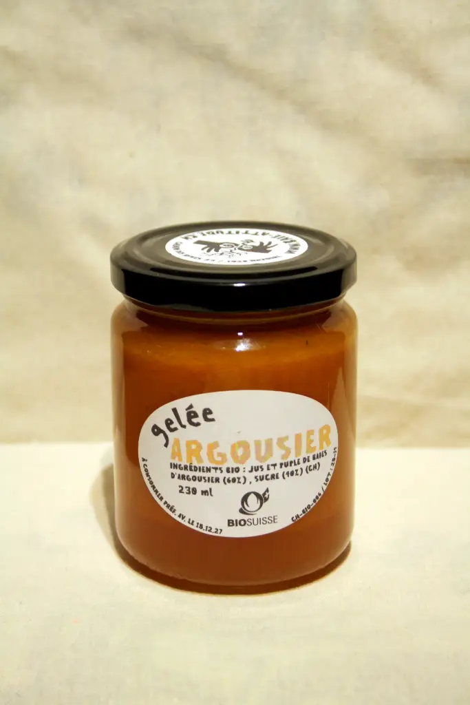 Gelée d'argousier (230 ml)