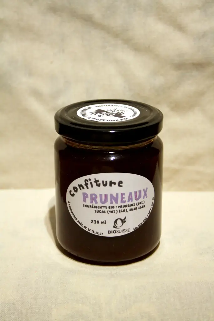 Confiture de pruneaux (230 ml)