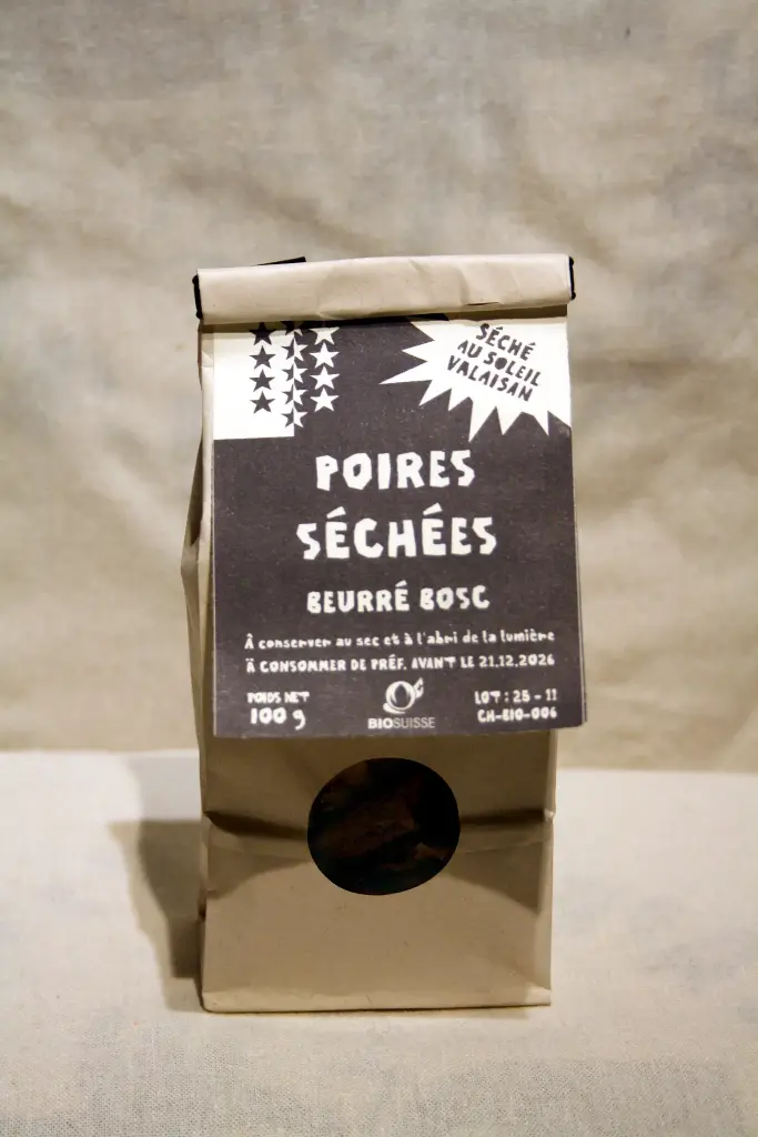 Poires séchées (100g)