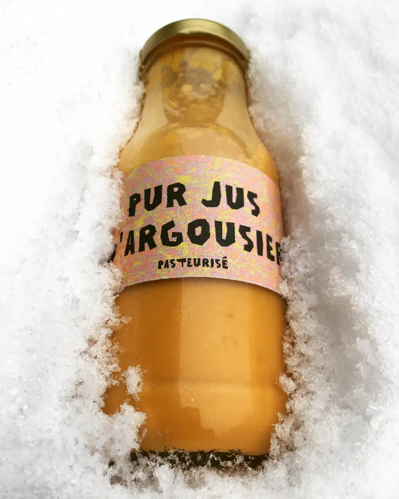 Pur jus d'argousier (1000 ml)