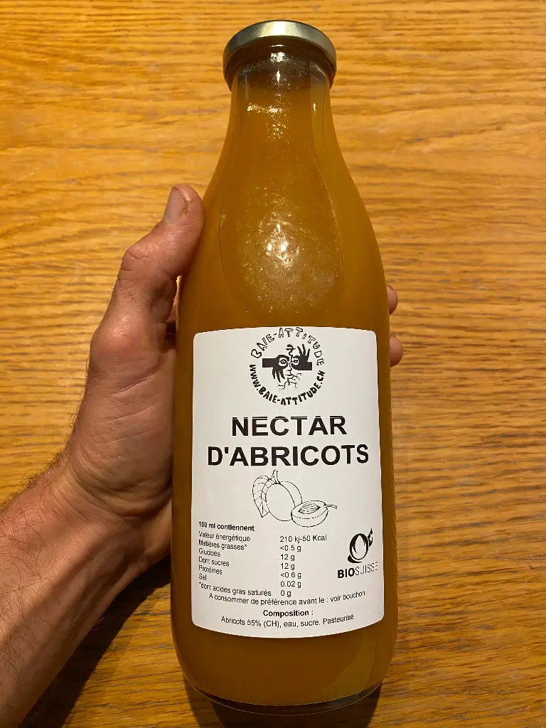 Carton de nectar d'abricot (6 x 1 litre)