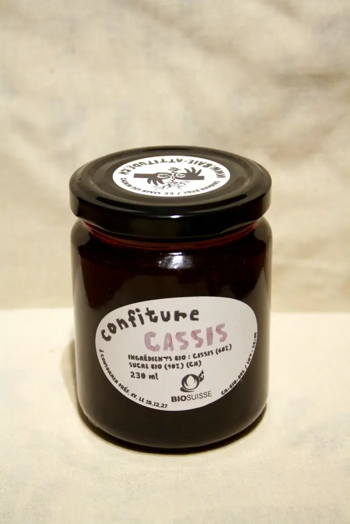 Confiture de cassis (230 ml)