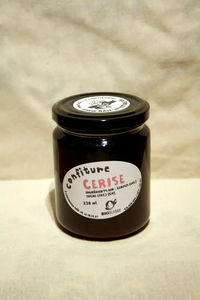 Confiture de cerises (230 ml)