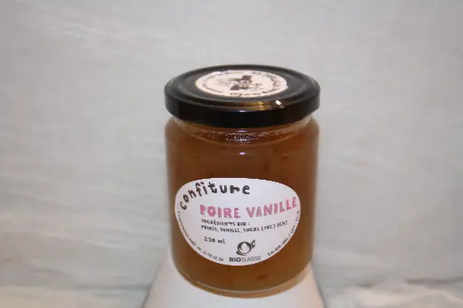 Confiture de poires vanille (230 ml)