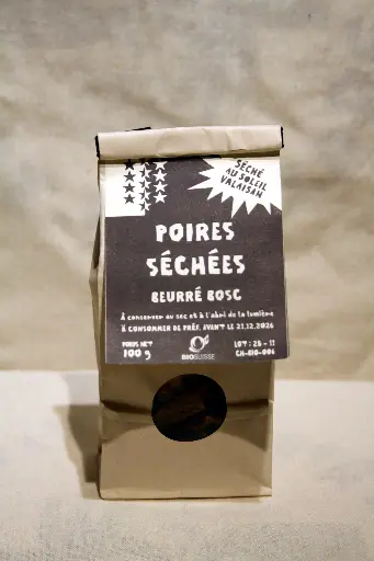 Poires séchées (100g)