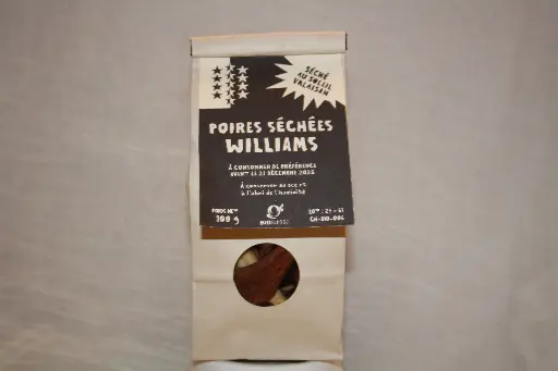 Poires williams séchées (100g)