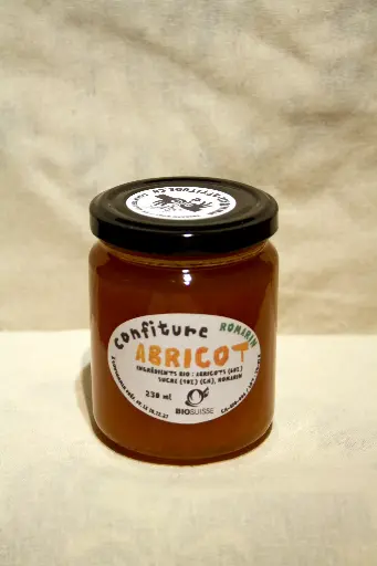 Confiture d'abricot au romarin (230 ml)