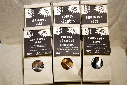 Grand assortiment de fruits secs (6x 100g)